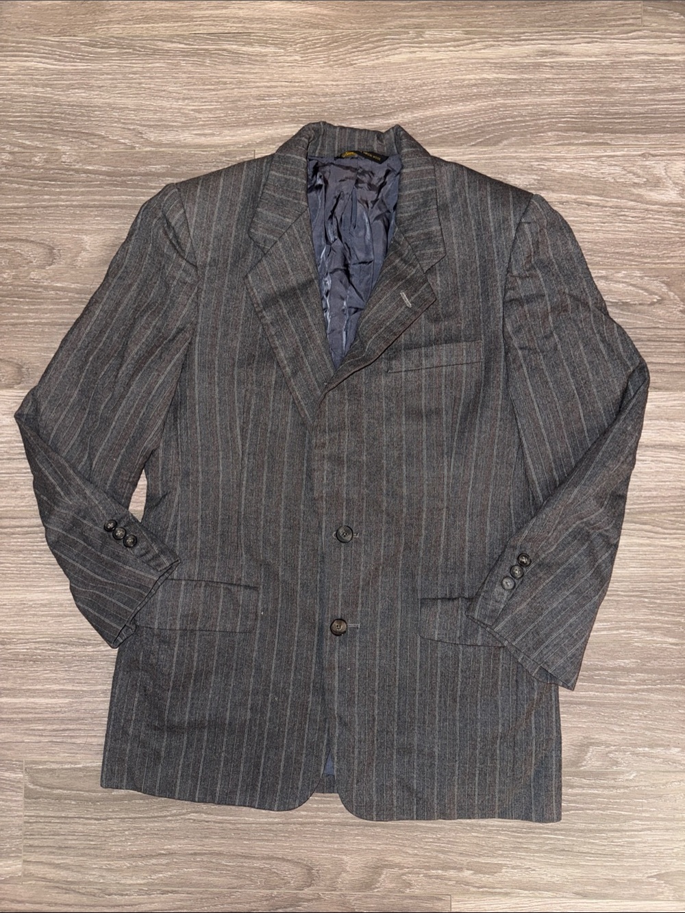 Vintage Christian Dior Monsieur Pinstripe Wool Blazer 80s / 90s